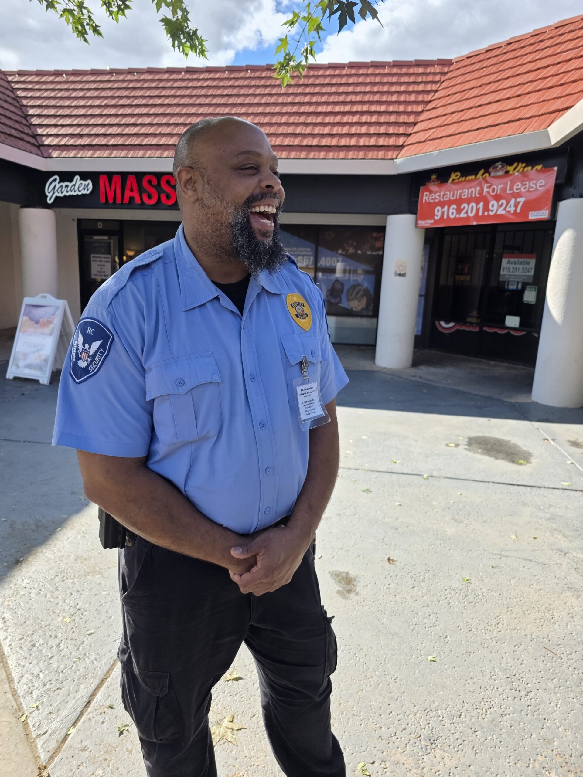 JJ for RC Security in Sacramento
