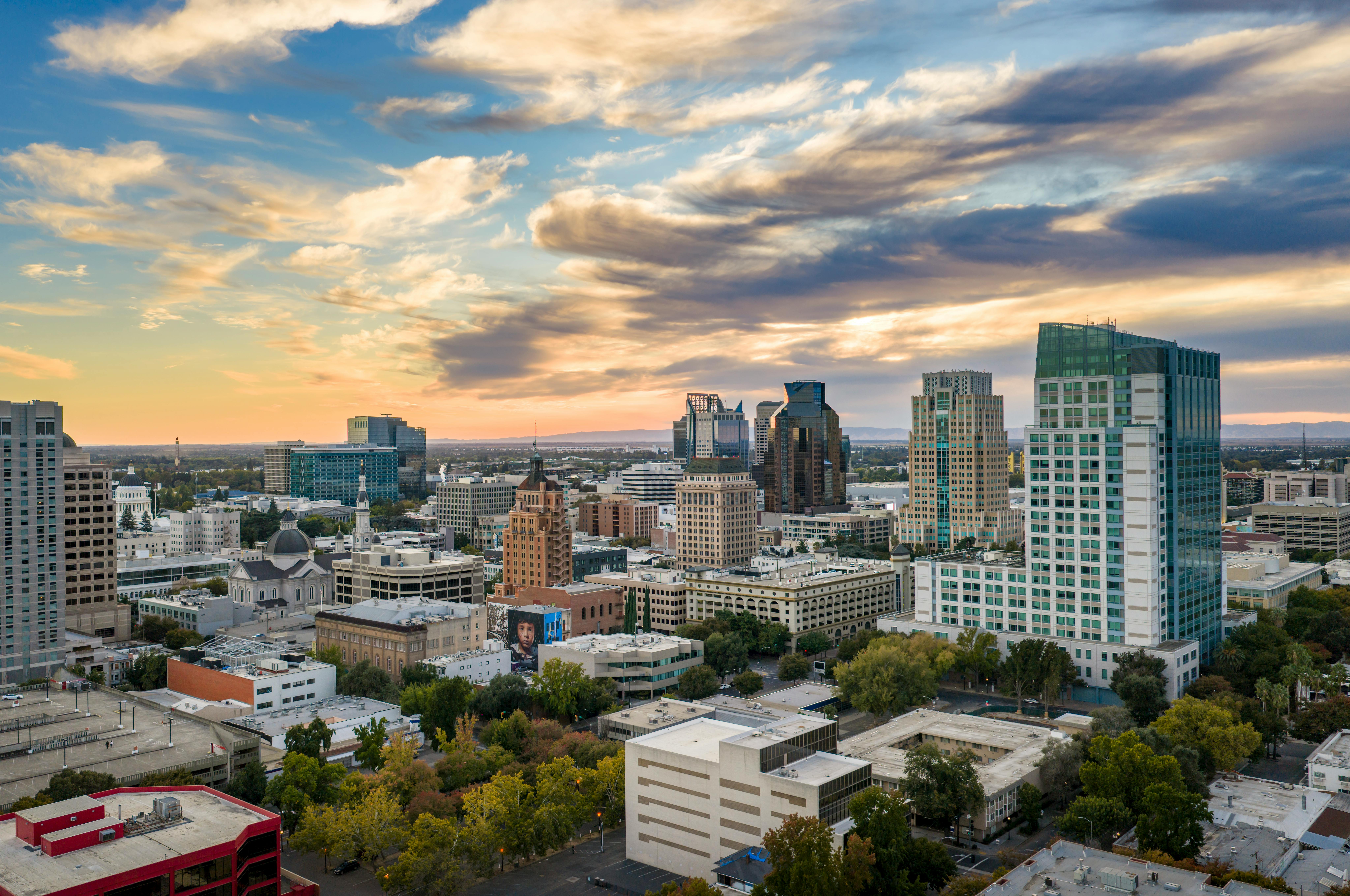 Sacramento skyline
