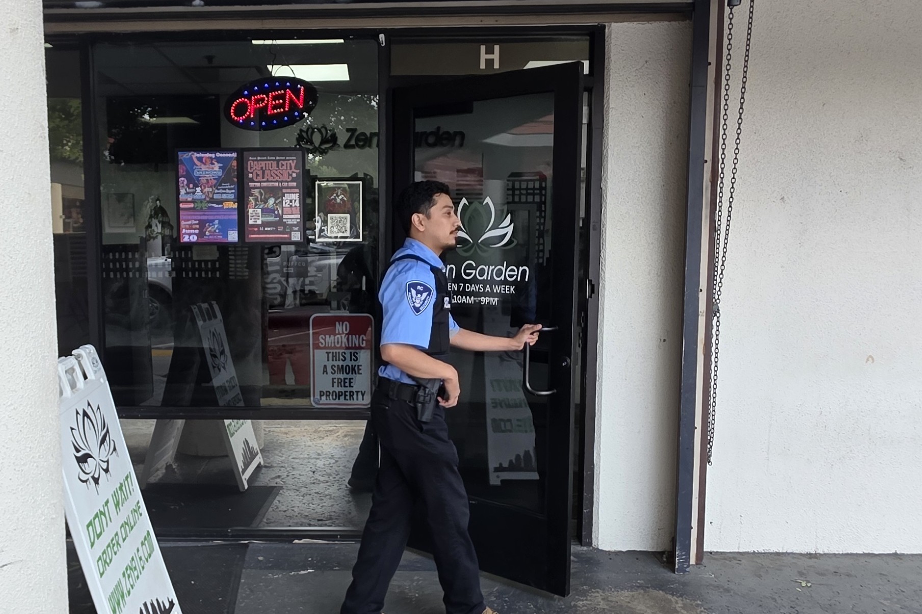 RC Security guard in Sacramento Hero