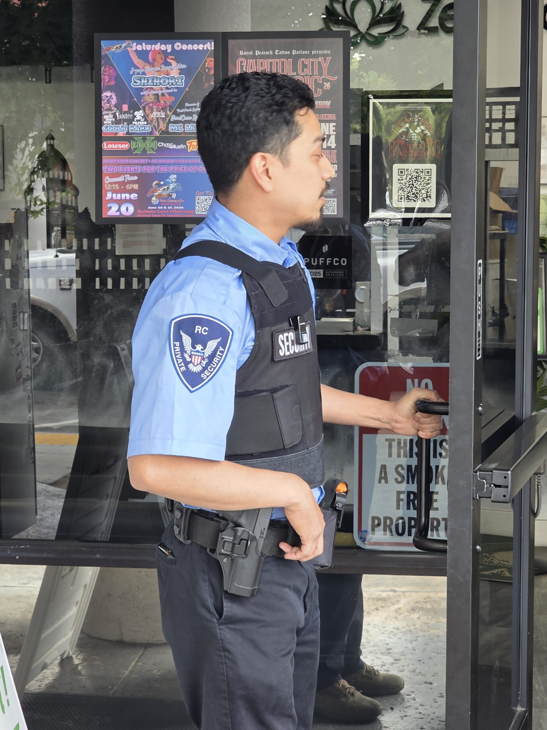 RC Security guard on duty