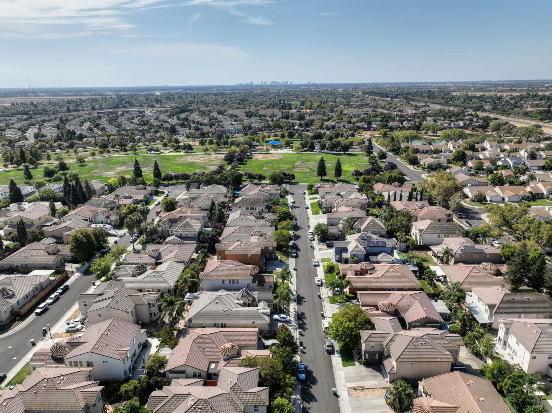 Residential Suburb in Sacramento