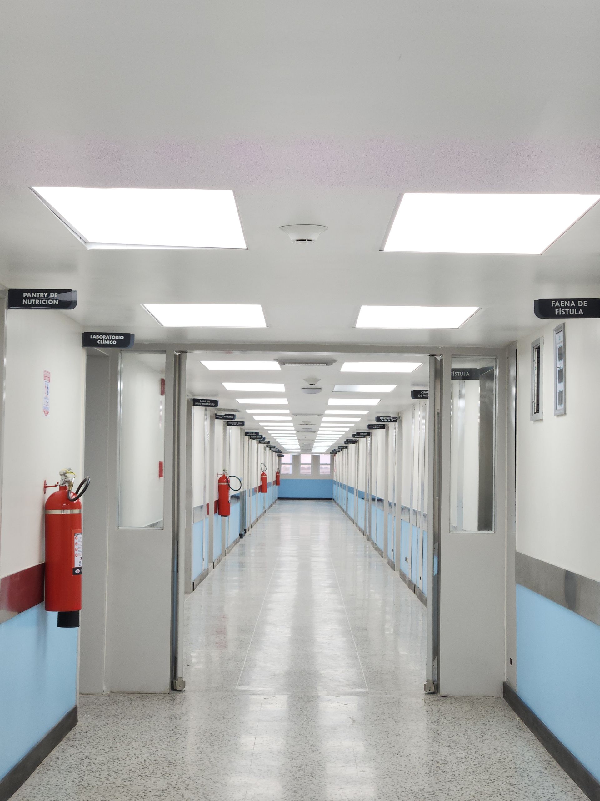 Hospital corridor