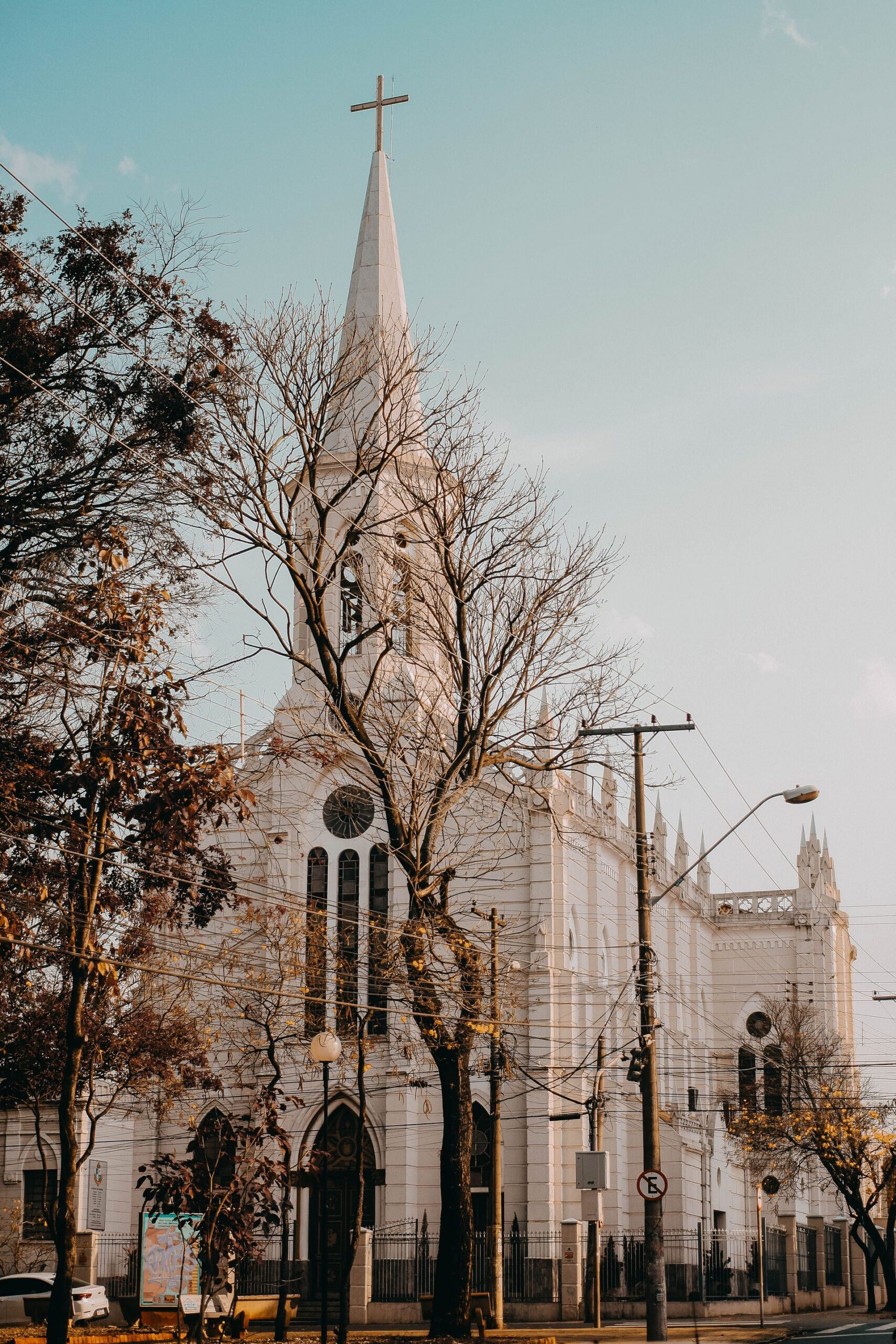 Church with Gothic architecture